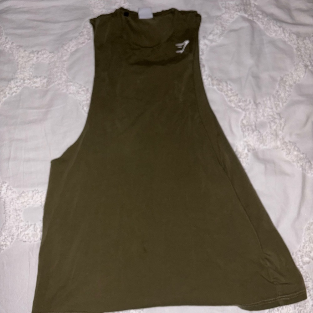 Olive Men’s Muscle Tee